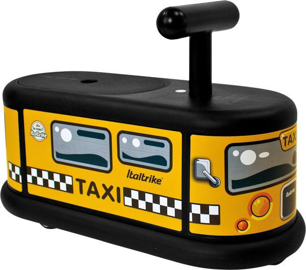 Taxi, Kinderfahrzeug, Schaukelfahrzeug, Gelb, Fenster-Dekor