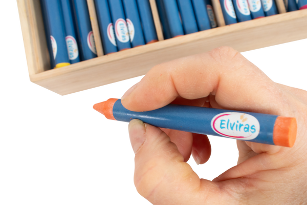 Kreidestift, Kohlestift, Textmarker, Radiergummi, Klebeband?
