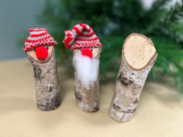 Baumstämmchen "Birke", 5er Set
