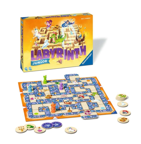 RAVENSBURGER Junior Labyrinth, Schiebespiel, 2-4 Personen, ab 4 Jahre RAVENSBURGER Junior Labyrinth, Schiebespiel, 2-4 Personen, ab 4 Jahre