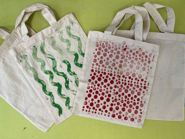 Einkaufstasche groß, naturfarben, 6 Stück Einkaufstasche groß, naturfarben, 6 Stück