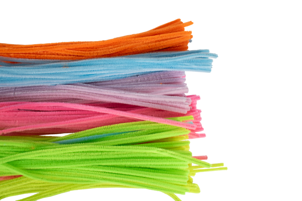 ELVIRAS Chenille-Draht (Pfeifenputzer), Pastel, 30 cm, 200 Stück ELVIRAS Chenille-Draht (Pfeifenputzer), Pastel, 30 cm, 200 Stück