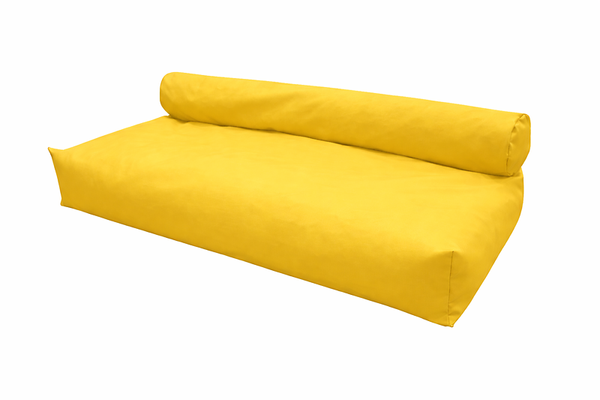 Kuschelmatte rechteck mit 1 Rückenpolster