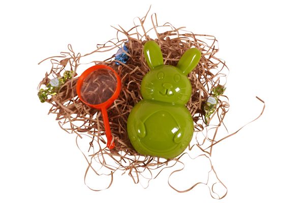 Kinderbadeset, Sandspielzeug, Garten, Hase-Form, Schaufel