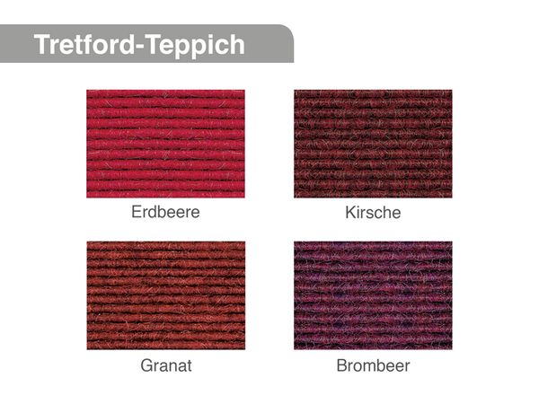 TRETFORD Teppich rund gekettelt, 400 cm, diverse Farben TRETFORD Teppich rund gekettelt, 400 cm, diverse Farben