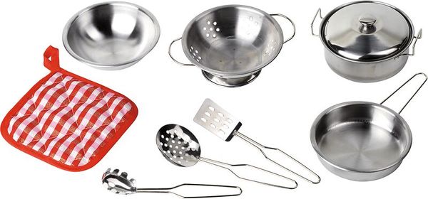 Topfset, Kochgeschirr, Kasserolle, Backbeutel, Kochzubehör