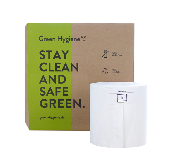 Toilettenpapier, Papiertube, Verpackungsbox, grüne Verpackung, recyceltes Material