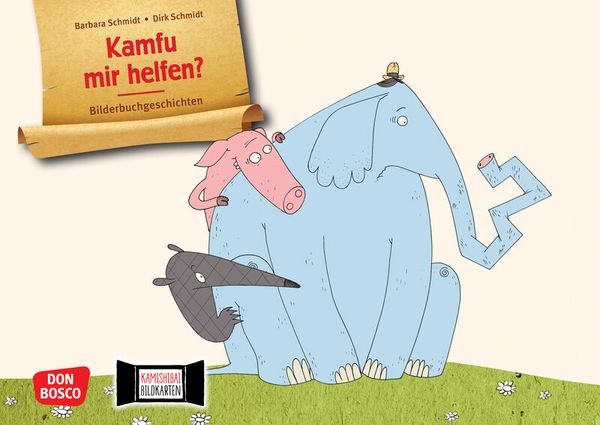 Kamishibai Bildkartenset - Kamfu mir helfen?