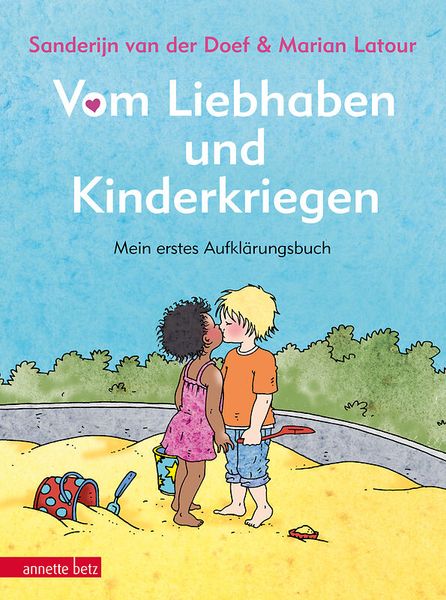 Buch, Kinderbuch, Illustration, Sandkasten, Pärchen